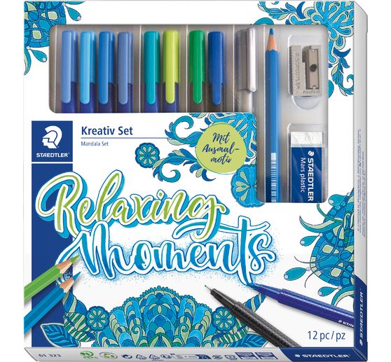 STAEDTLER Handlettering Set "Mandala", 12-tlg.