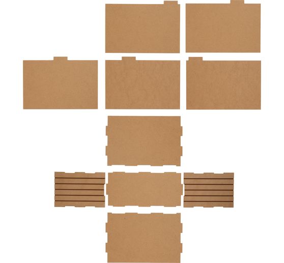 VBS Paper organizer "Flexio", A4 tabbed, 6 compartments