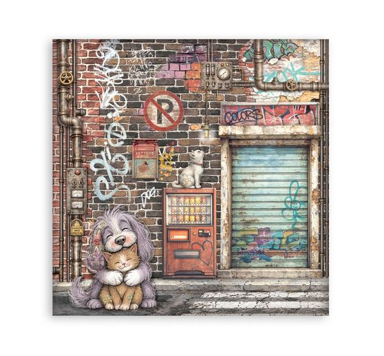 Stamperia Scrapbook-Block "Furry Friends 2"