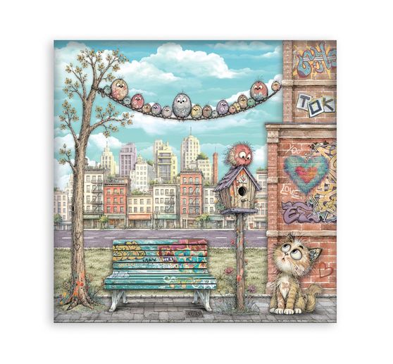 Stamperia Scrapbook-Block "Furry Friends 2"