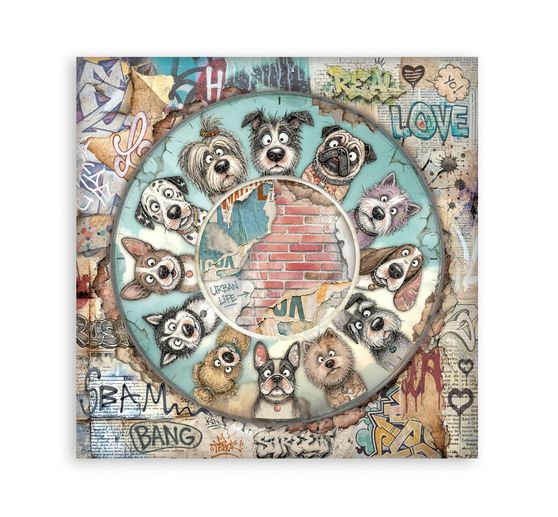 Stamperia Scrapbook-Block "Furry Friends 2"