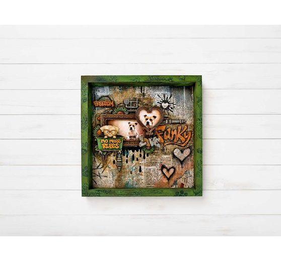 Stamperia Scrapbook-Block "Furry Friends 2 Backgrounds"