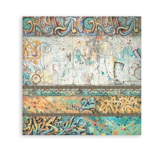 Stamperia Scrapbook-Block "Furry Friends 2 Backgrounds"