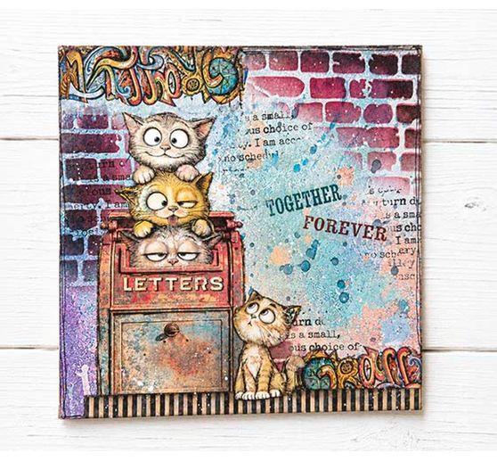 Stamperia Rub On Sortiment "Furry Friends 2"