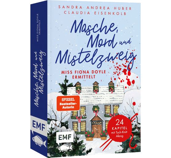 Buch Adventskalender "Masche, Mord und Mistelzweig"