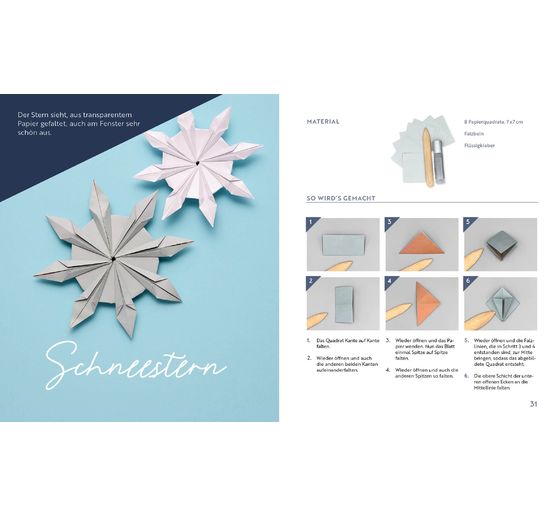 Buch "Origami - Winter Flowers"