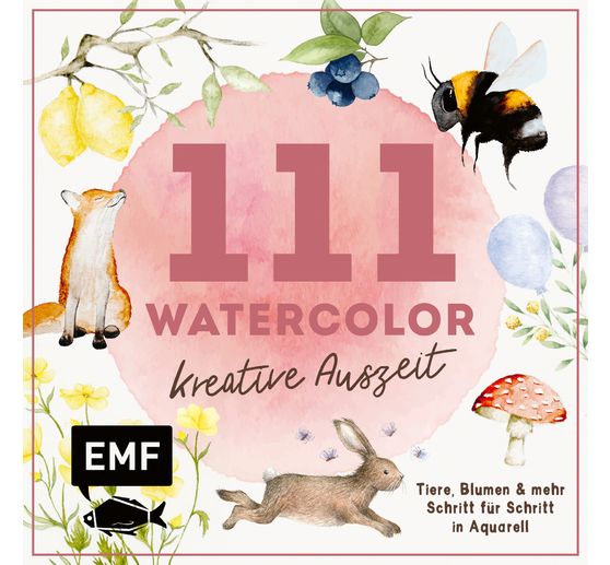 Buch "111 Watercolor - Kreative Auszeit"