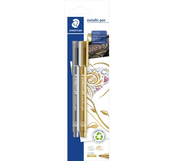 STAEDTLER Metallic Marker "Gold & Silber"