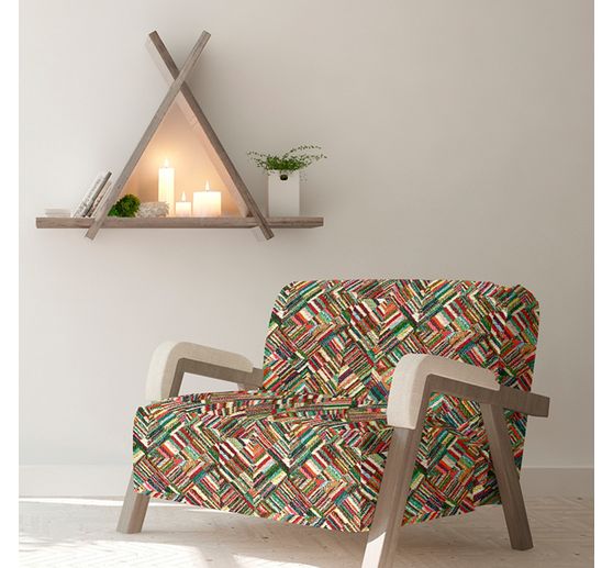 Tapestry fabric "Geo-Patchwork"