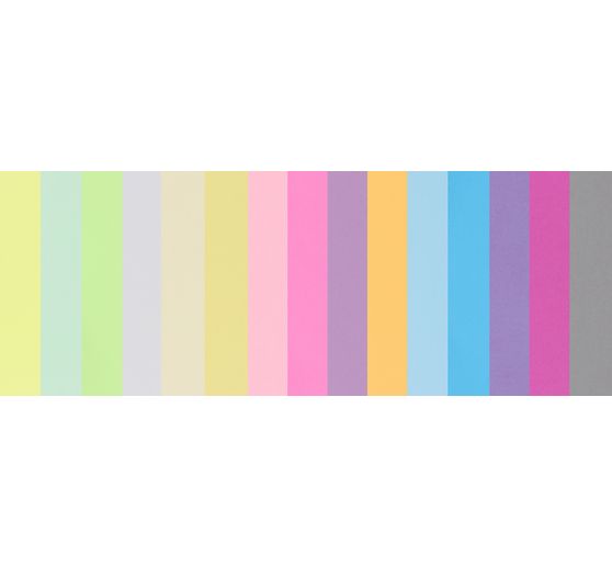 Craft paper "Cool Fashion Colour Mix", A4, 30 sheets