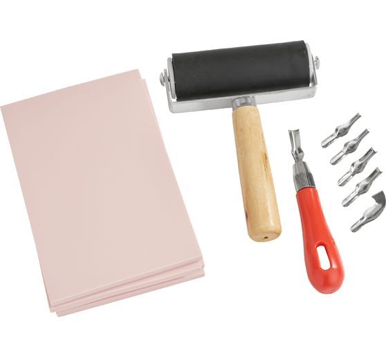 VBS Lino cutting set, 12 pcs.