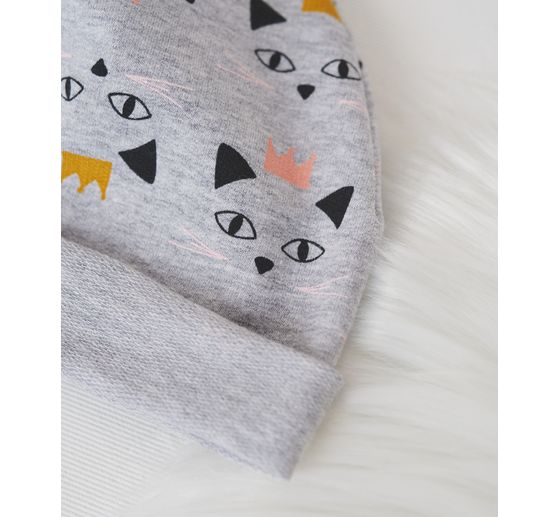 Sweat-Stoff "King Cat"