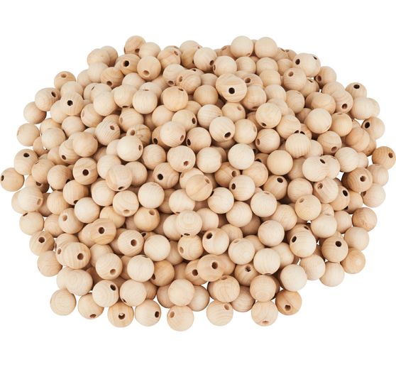 VBS Wooden balls drilled