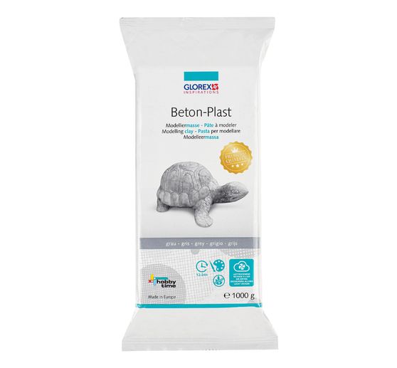 Concrete modeling clay, gray