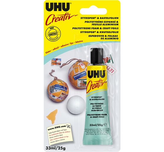 UHU creativ "Styrofoam & Craft Foil