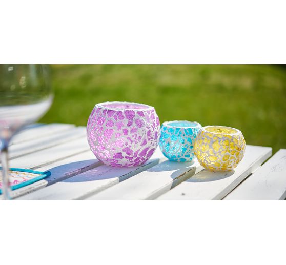 Crackle Mosaik Platte