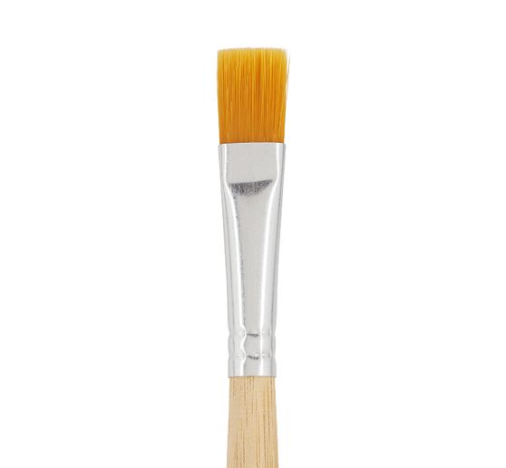 VBS Flat brush synthetic hair "Sorted", 100 pieces