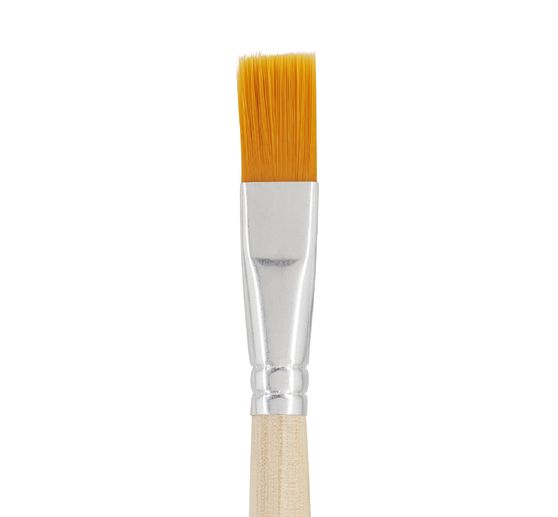 VBS Flat brush synthetic hair "Sorted", 100 pieces