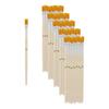 VBS Flat brush synthetic hair "Size 6", 50 pieces