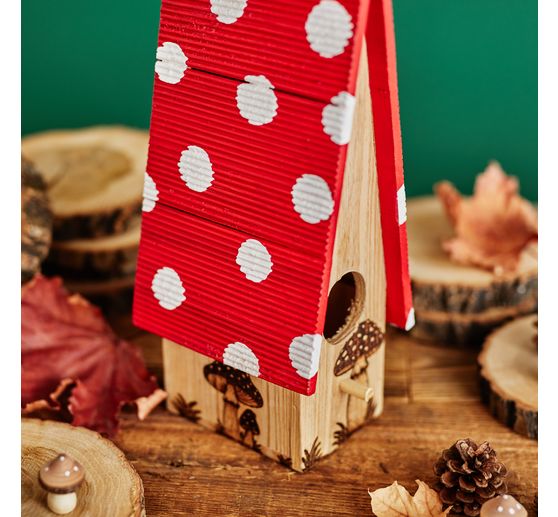 VBS Bird House Nesting Box "Roof House Teeny