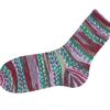 Gründl Hot Sock's "Lazise" Fir green/Burgundy/Apple green/Lilac mottled