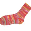 Gründl Hot Sock's "Lazise" Orange/Light yellow/Light pink/Malve/White