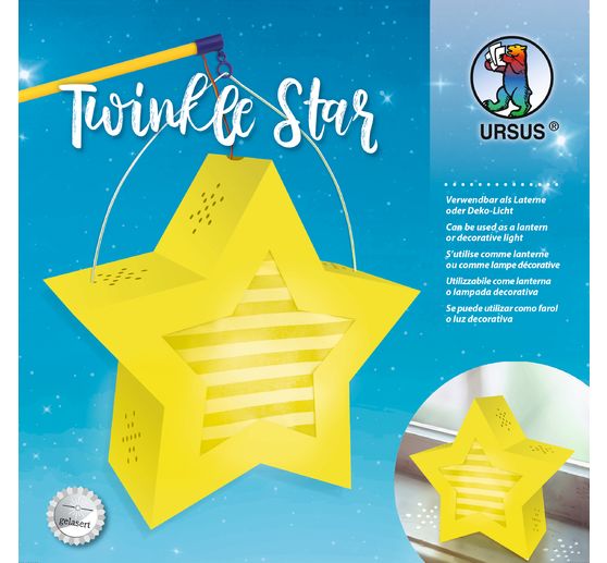 Laternen-Bastelset "Twinkle Star"