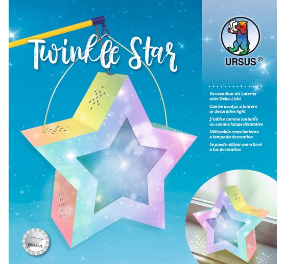 Laternen-Bastelset "Twinkle Star"