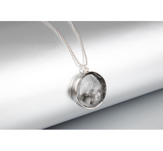 Schmuck-Metallfassung "Rund"