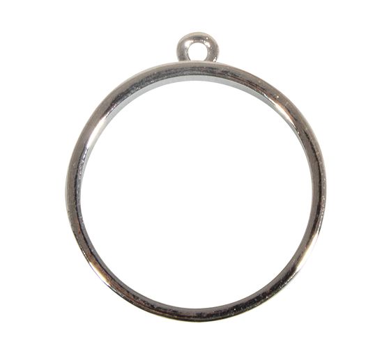 Schmuck-Metallfassung "Rund"