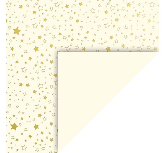 Motivkarton "Golden Stars"