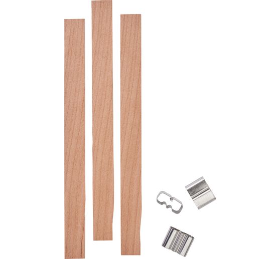 Holzdochte mit Halter