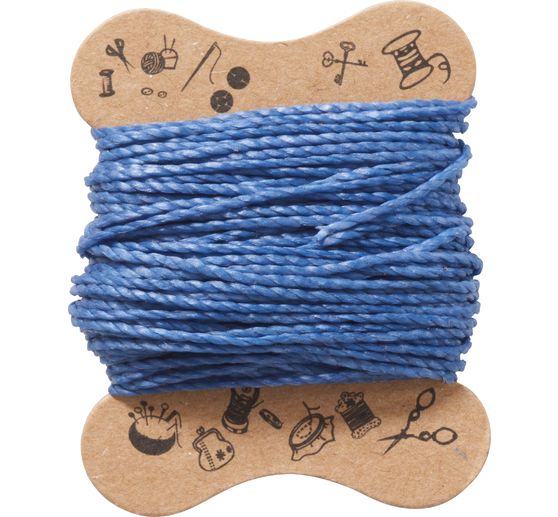 Waxed macrame hotsell cord