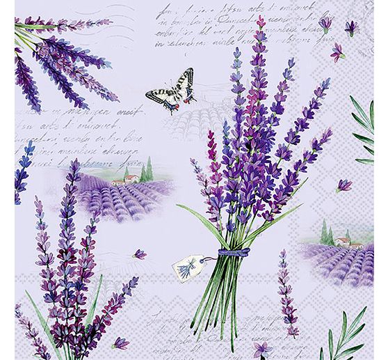 Napkin "Lavender poetry"