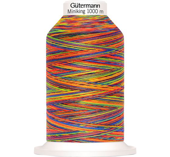 Gütermann Nähgarn Miniking Multicolor, No. 120