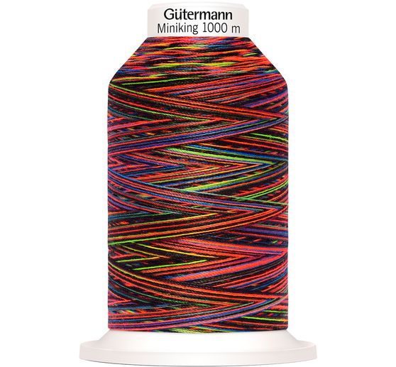 Gütermann Nähgarn Miniking Multicolor, No. 120