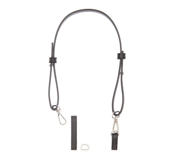 Shoulder strap with carabiner "Short", adjustable