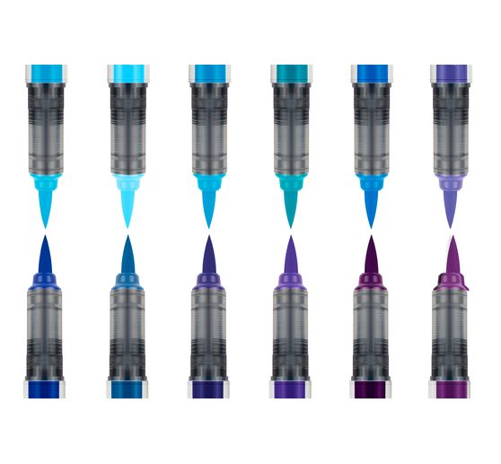 Karin Brushmarker PRO Set, 12 Farben