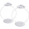 VBS Candle holder "Moora" to put for stick candle White