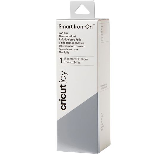 Cricut Joy Aufbügelfolie "Smart Iron-On", 13,9 x 60,9 cm