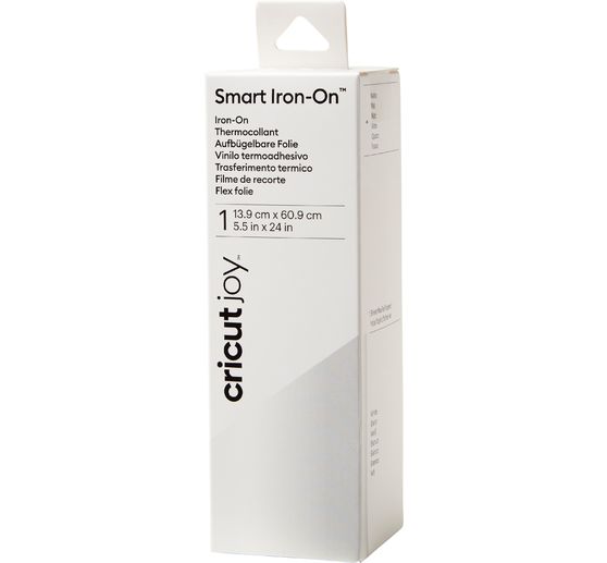 Cricut Joy Aufbügelfolie "Smart Iron-On", 13,9 x 60,9 cm