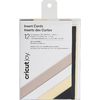 Cricut Joy Doppelkarten mit Einleger & Umschlägen "Insert Cards", 10,7 cm x 13,9 Neutrals/Black