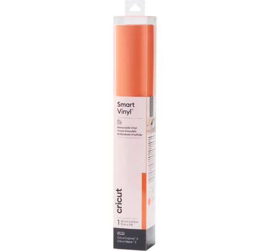 Cricut Selbstklebende Vinylfolie "Smart Vinyl - Removable", 33 x 90 cm