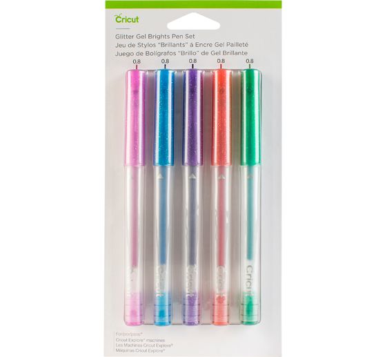 Cricut Stifte "Point Gel Pen Medium - Glitter"