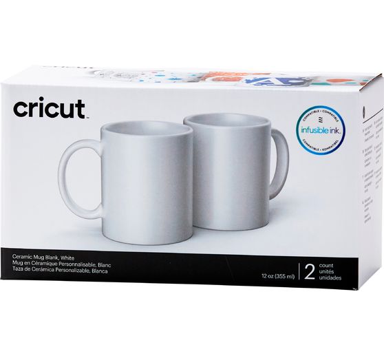Cricut Cups "Mug White", 355 ml