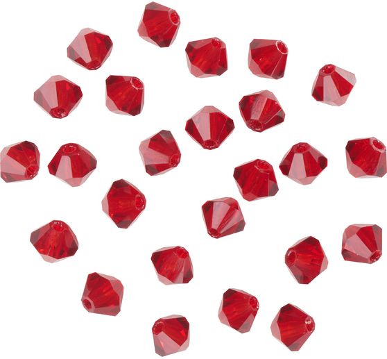 Glasschliffglitzerperlen, 4 mm