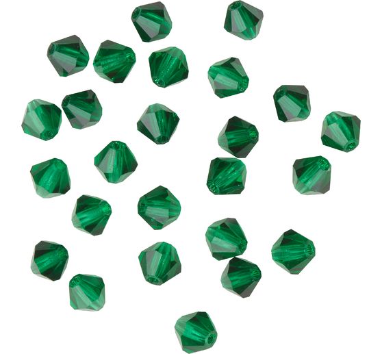 Glasschliffglitzerperlen, 4 mm