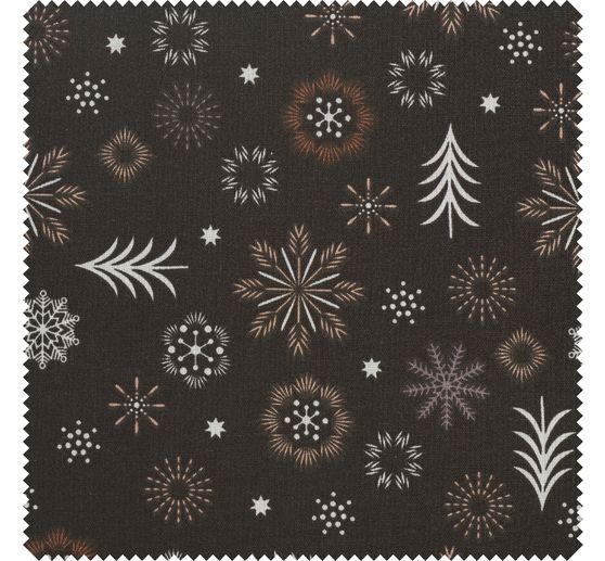 Baumwoll-Stoff "Weihnachtszeit"