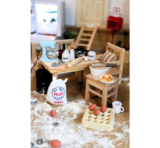 VBS Miniaturen "K&uuml;chenutensilien", 8 St&uuml;ck