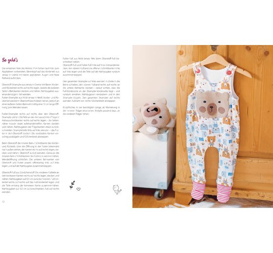 Book "Klitzeklein & kuschelweich - Einfach niedliche Nähideen für Babys"